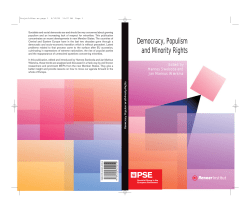 Democracy, Populism and Minority Rights
