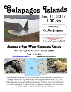 Jan. 11, 2017 1:00 pm - the Sherman and Ruth Weiss Community