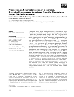 Production and characterization of a secreted, C-terminally