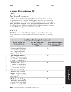 Beowulf Handout