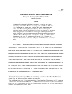 Immigration and Crime in Early 20th Century America title