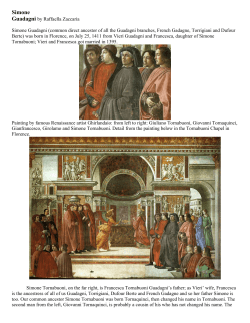 Simone - Guadagni Family