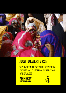 just deserters - Amnesty International