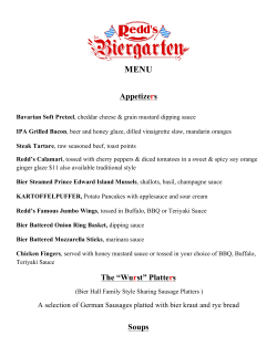 biergarten-menu - Redds Biergarten