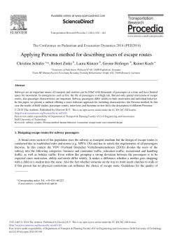 Applying Persona Method for Describing Users of