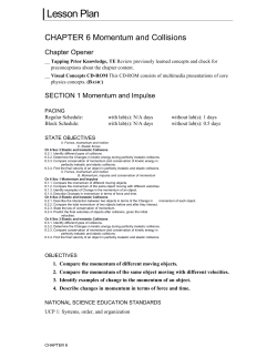 Chapter 6 lesson