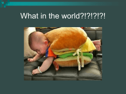 "A Modest Proposal" PPT