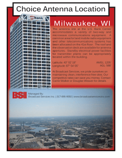 Milwaukee, WI - Broadcast Services, Inc. Home