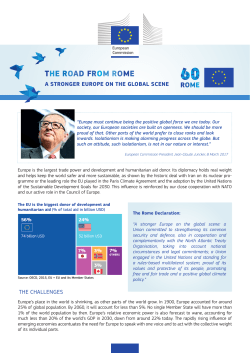 Rome declaration factsheet_global EU