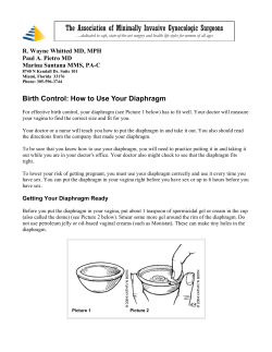 How to Use Your Diaphragm