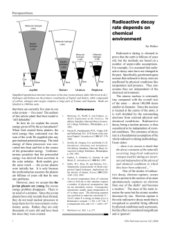 Radioactive decay rate depends on chemical environment
