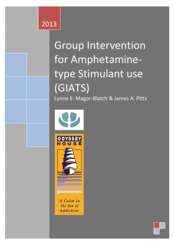 Group Intervention for Amphetamine- type