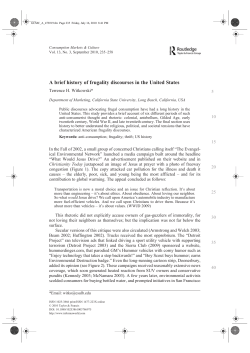 A brief history of frugality discourses in the United States (555.8