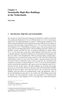 Sustainable High-Rise Buildings in the Netherlands