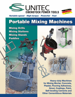 Mixer-Catalog - Categories On CS Unitec, Inc.