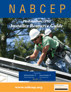 Installer Resource Guide