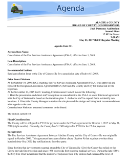 Item Summary Report - Board Meeting Agendas