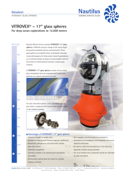 VITROVEX&reg; &ndash; 17&ldquo; glass spheres - NAUTILUS Marine Service GmbH