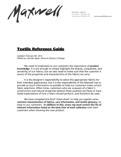 Textile Reference Guide