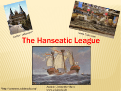 The Hanseatic League