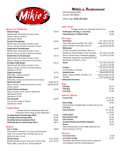 here - Mikie`s Restaurant