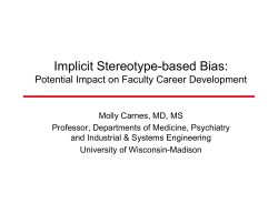 Implicit Stereotype