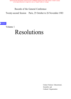 22 C/Resolution 23 - UNESDOC