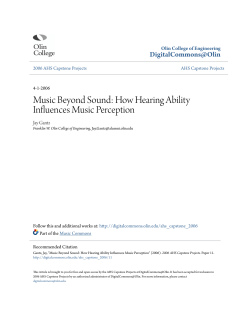 Music Beyond Sound: How Hearing Ability