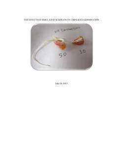 Acid Rain - Frostburg State University