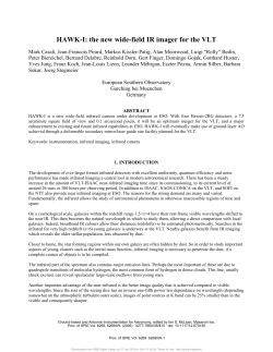 HAWK-I: the new wide-field IR imager for the VLT