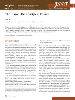 The Dragon: The Principle of Cosmos