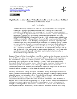 Digital Readers of Allusive Texts