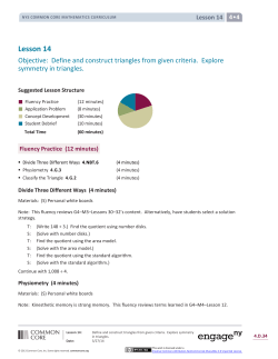 Lesson 14 - EngageNY