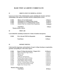 Curriculum