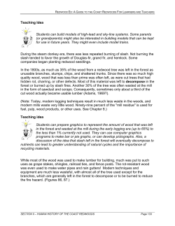 Redwood Ed - Stewards of the Coast and Redwoods