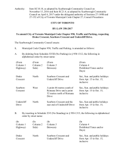 350-2017 - City of Toronto