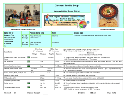 Chicken Tortilla Soup - californiahealthykids.org