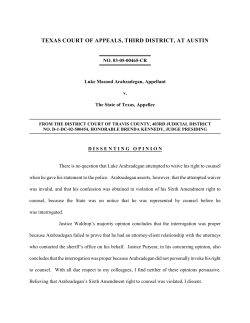 texas court of appeals, third district, at austin