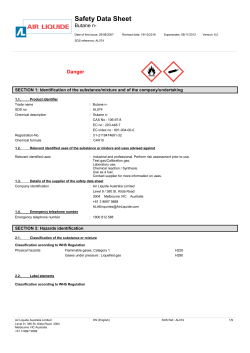 Butane - Air Liquide
