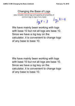 A2M3L13-SB Changing the Base.notebook