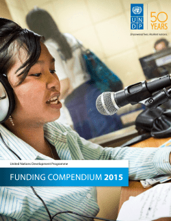 funding compendium 2015