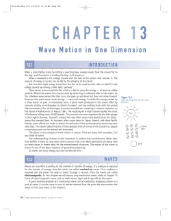Chapter 13 - Senior Physics