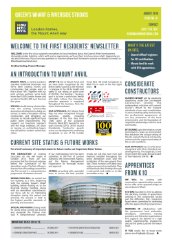 View/Download - Queen`s Wharf Redevelopment Community