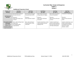 English 9 - Saddlebrook Prep