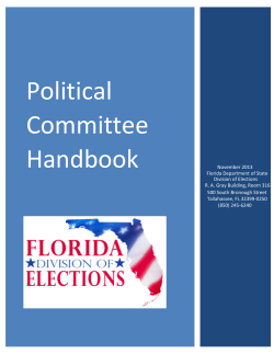 2014 Political Committee Handbook
