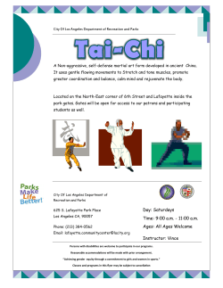 A Non-aggressive, self-defense martial art form developed in