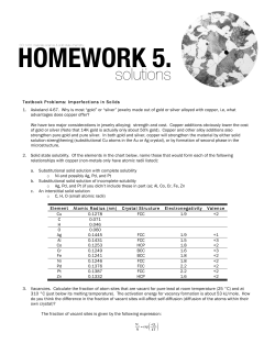 Homework 5 Solutions
