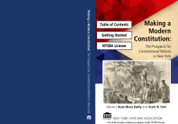 Making a Modern Constitution