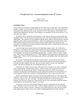 Mexican Immigration in the 20 th Century