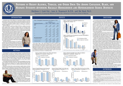 Patterns of Recent Substance Use by Racial/Ethnic School Genera
